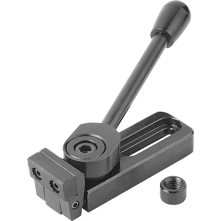 Kipp Side Clamp Right A=78 25X25, Form:A Steel K0034.006005